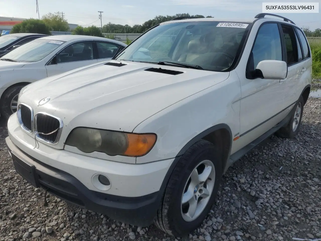 2003 BMW X5 3.0I VIN: 5UXFA53553LV96431 Lot: 61065895