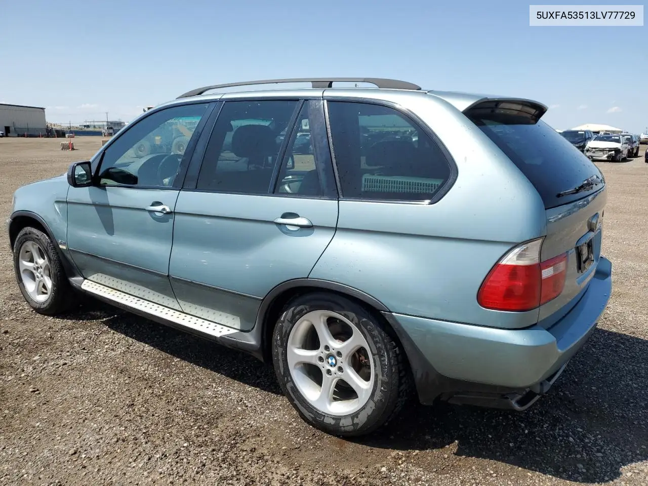 2003 BMW X5 3.0I VIN: 5UXFA53513LV77729 Lot: 61225295