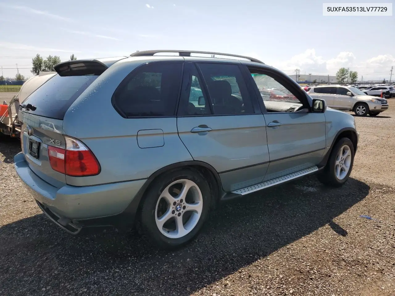 2003 BMW X5 3.0I VIN: 5UXFA53513LV77729 Lot: 61225295