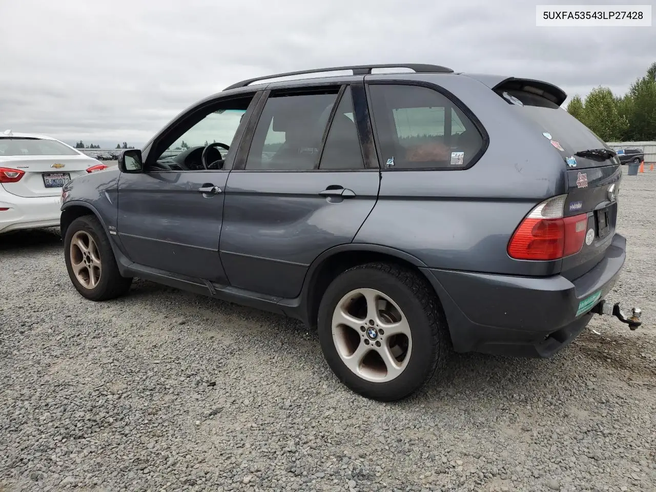 2003 BMW X5 3.0I VIN: 5UXFA53543LP27428 Lot: 63380095