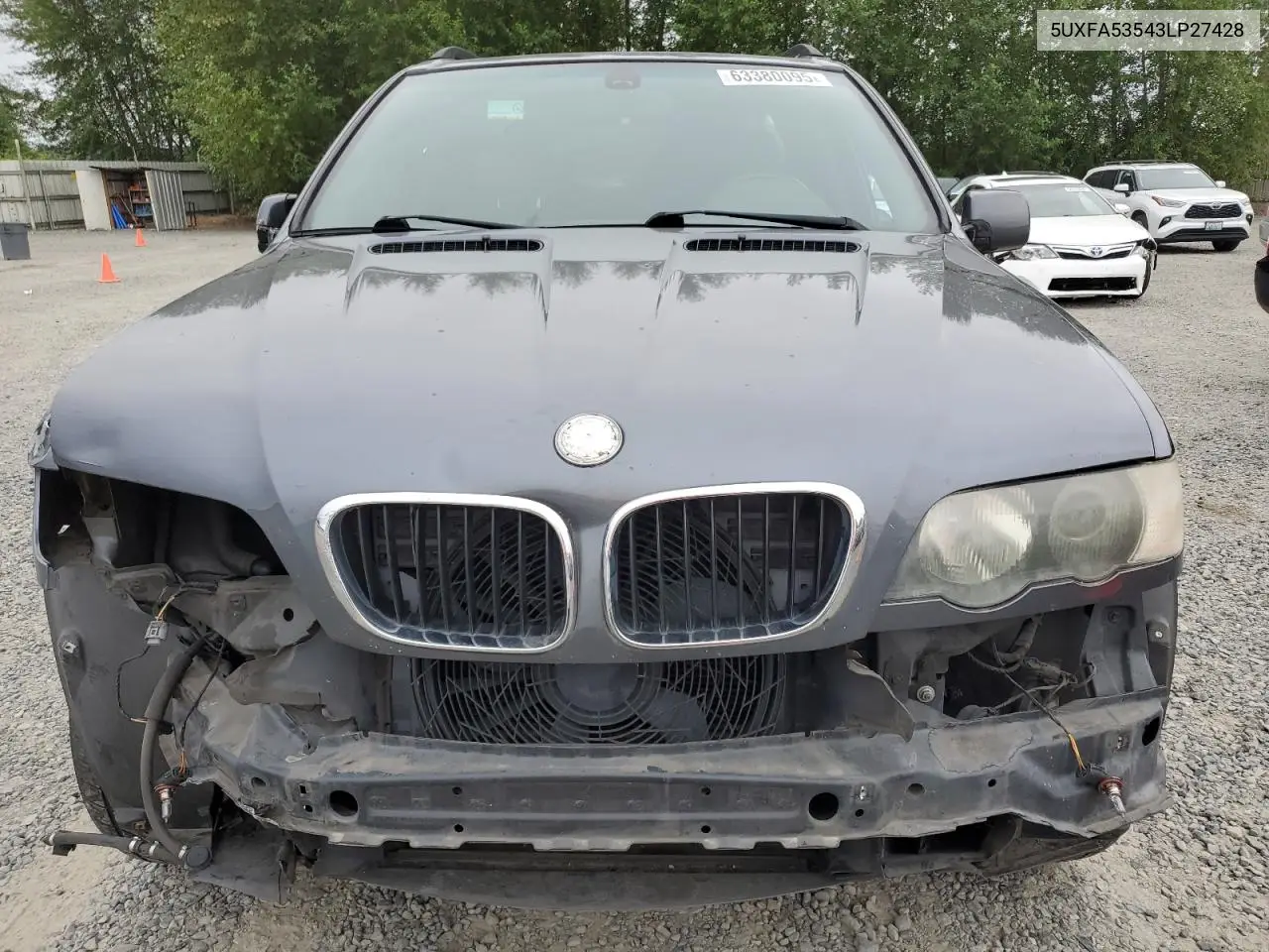 2003 BMW X5 3.0I VIN: 5UXFA53543LP27428 Lot: 63380095