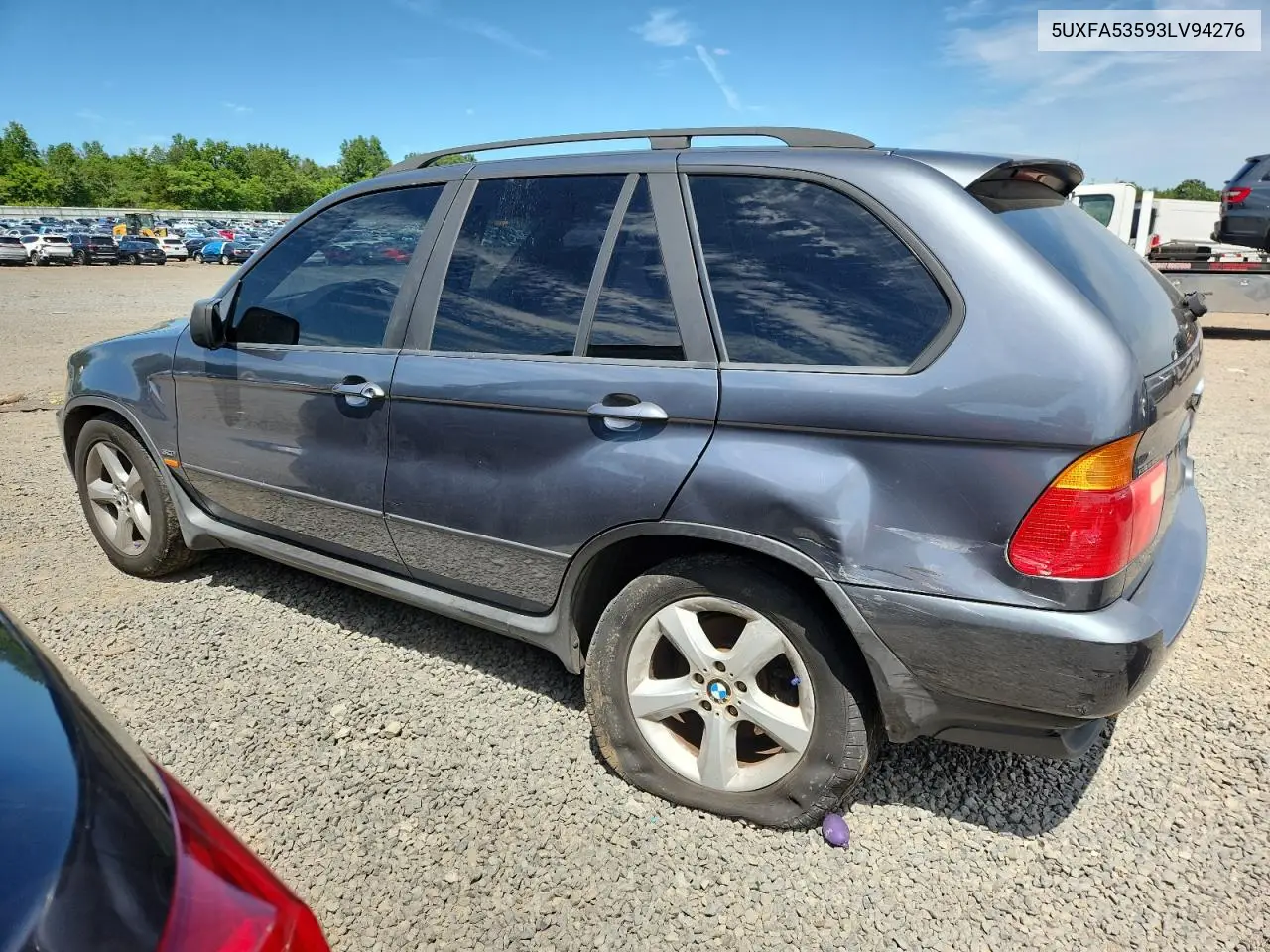 2003 BMW X5 3.0I VIN: 5UXFA53593LV94276 Lot: 65219625
