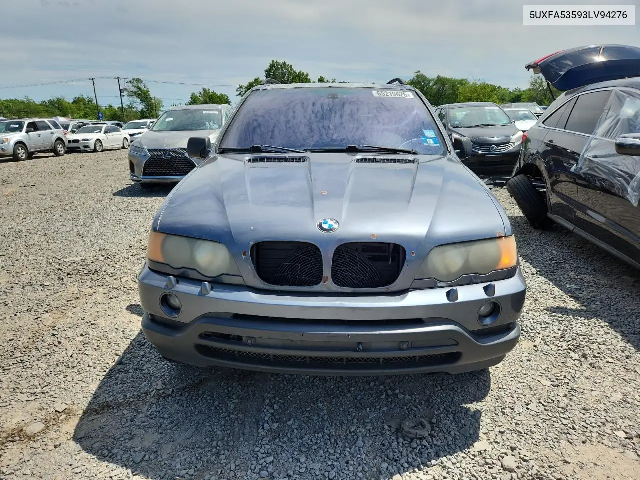 2003 BMW X5 3.0I VIN: 5UXFA53593LV94276 Lot: 65219625