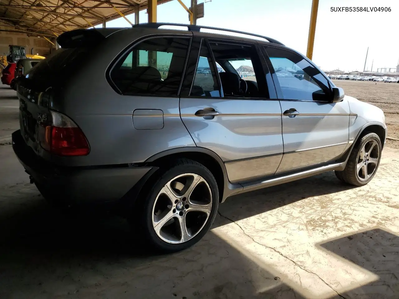 2004 BMW X5 4.4I VIN: 5UXFB53584LV04906 Lot: 53753685