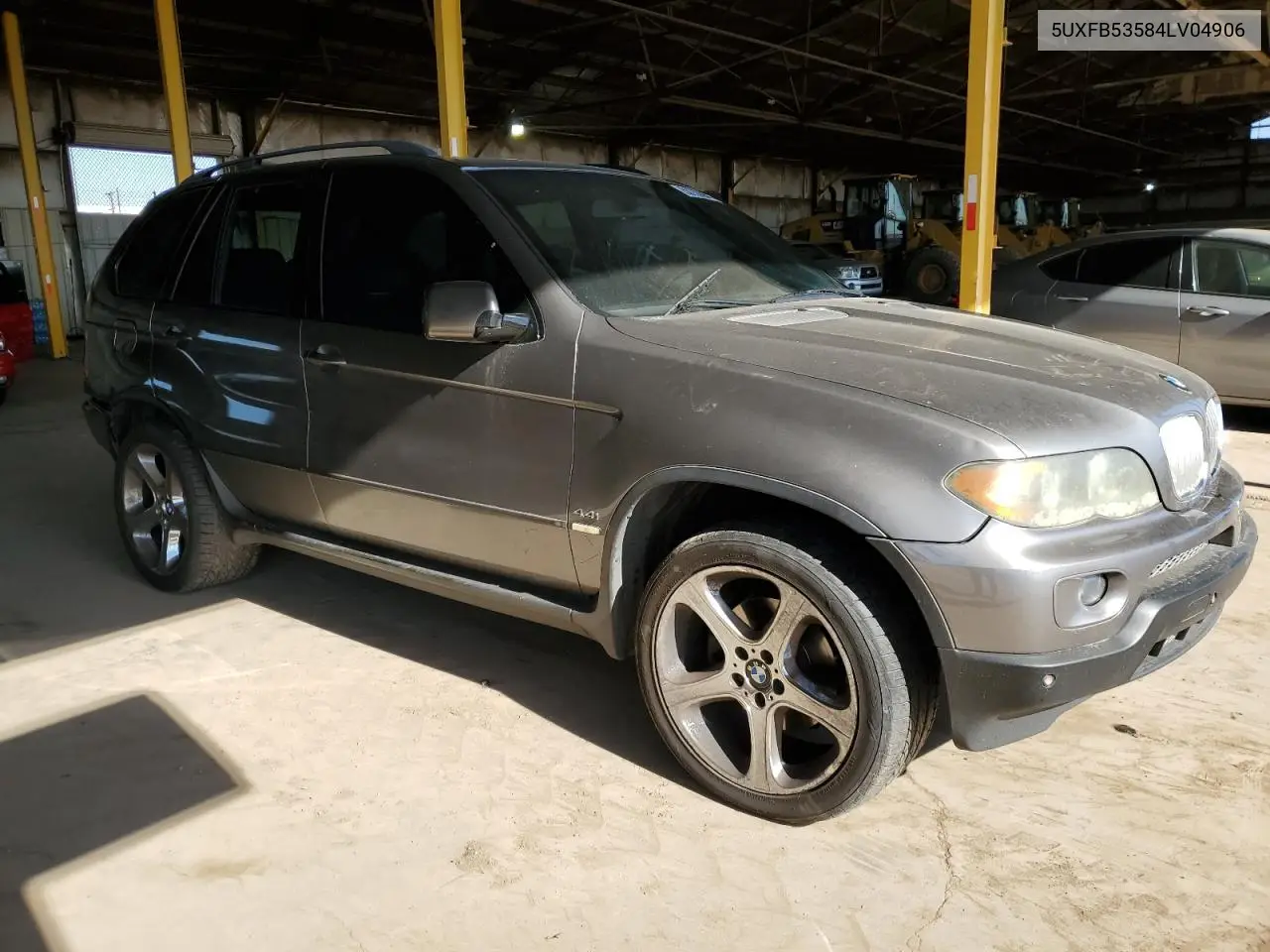 2004 BMW X5 4.4I VIN: 5UXFB53584LV04906 Lot: 53753685