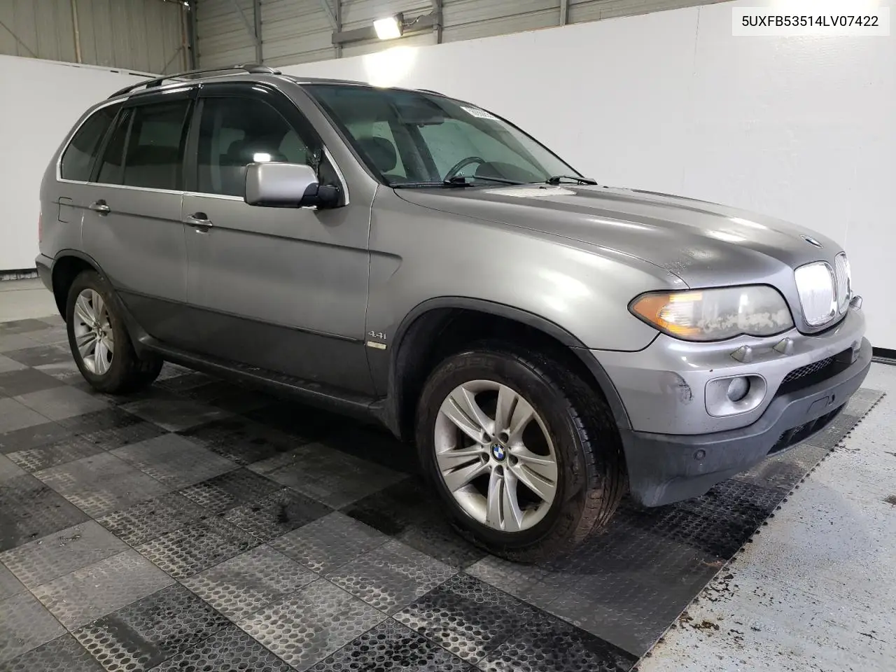 2004 BMW X5 4.4I VIN: 5UXFB53514LV07422 Lot: 56655055