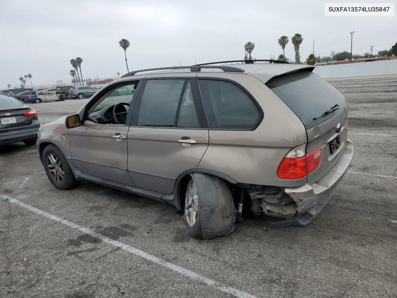 2004 BMW X5 3.0I VIN: 5UXFA13574LU35847 Lot: 60928145