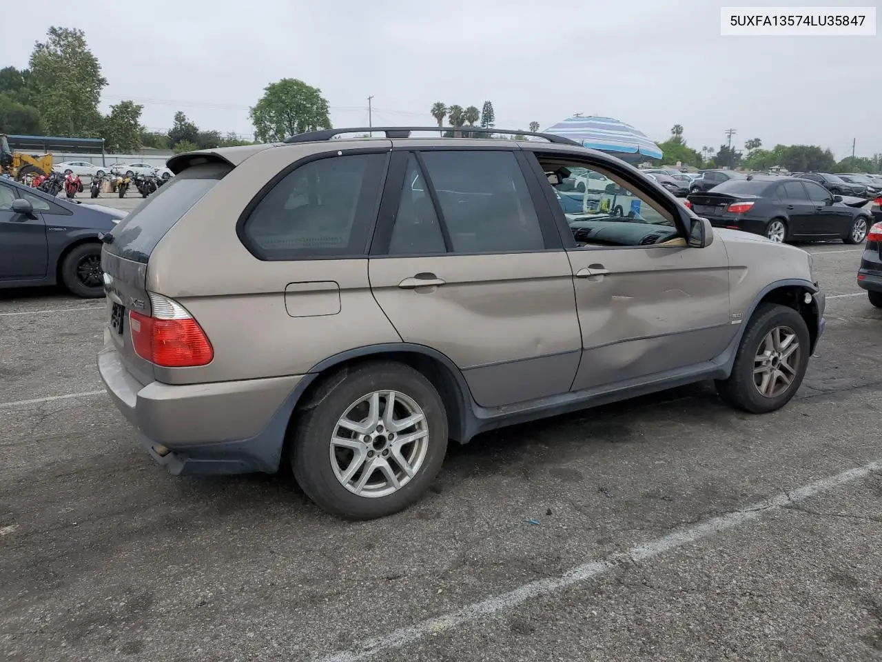 2004 BMW X5 3.0I VIN: 5UXFA13574LU35847 Lot: 60928145
