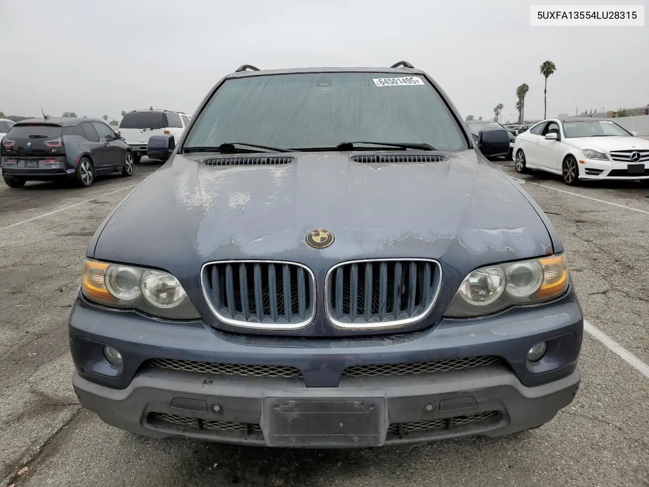2004 BMW X5 3.0I VIN: 5UXFA13554LU28315 Lot: 64501495
