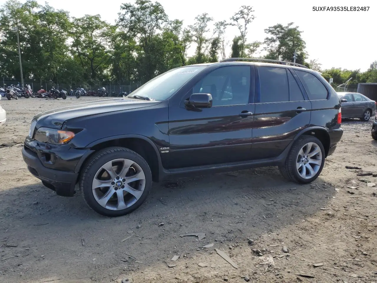 2005 BMW X5 4.8Is VIN: 5UXFA93535LE82487 Lot: 58547495