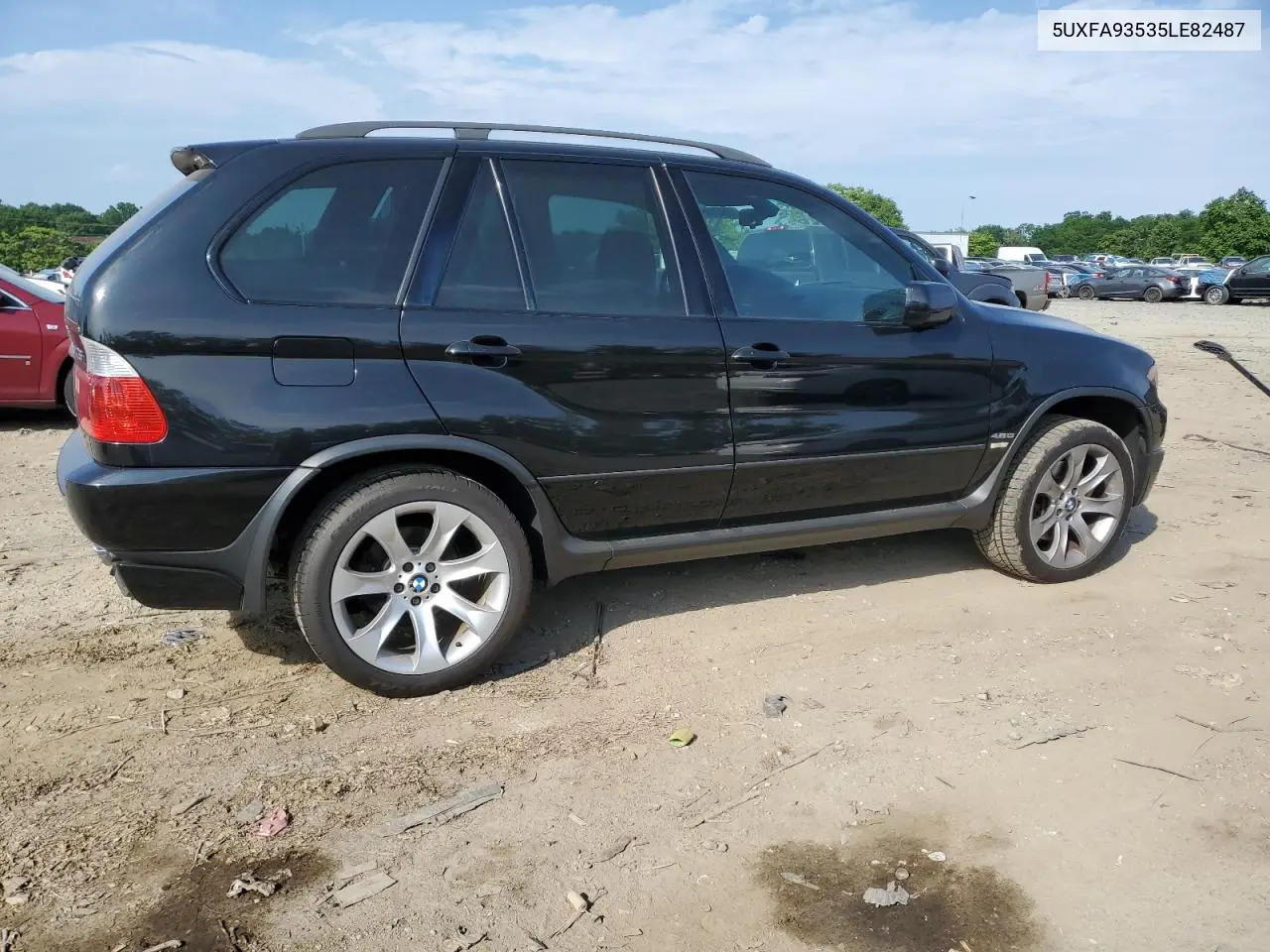 2005 BMW X5 4.8Is VIN: 5UXFA93535LE82487 Lot: 58547495