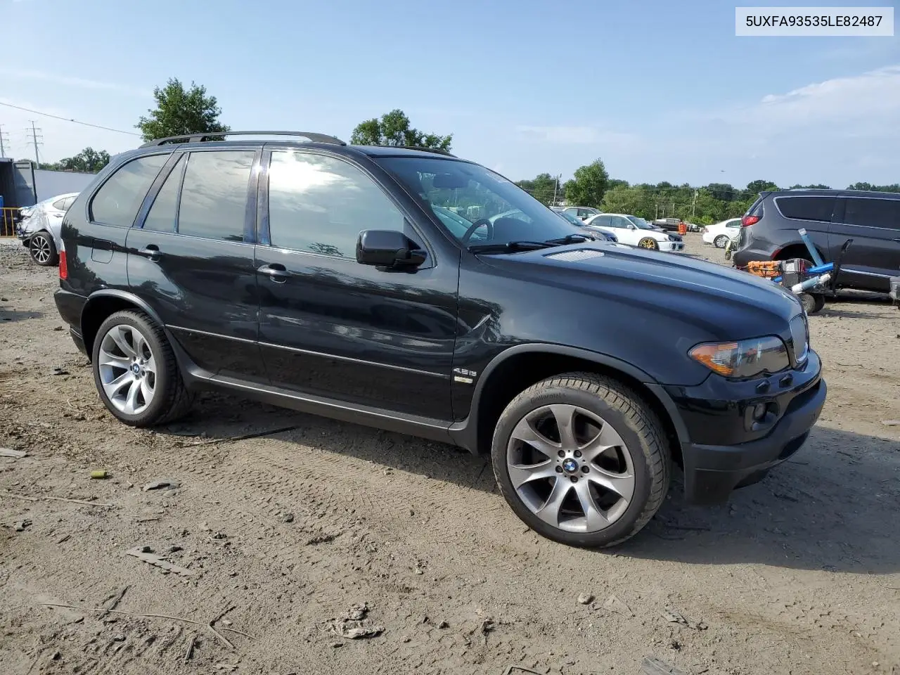 2005 BMW X5 4.8Is VIN: 5UXFA93535LE82487 Lot: 58547495