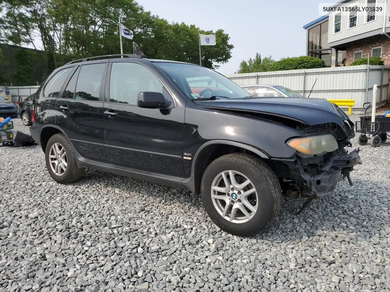 2005 BMW X5 3.0I VIN: 5UXFA13565LY03839 Lot: 59556585