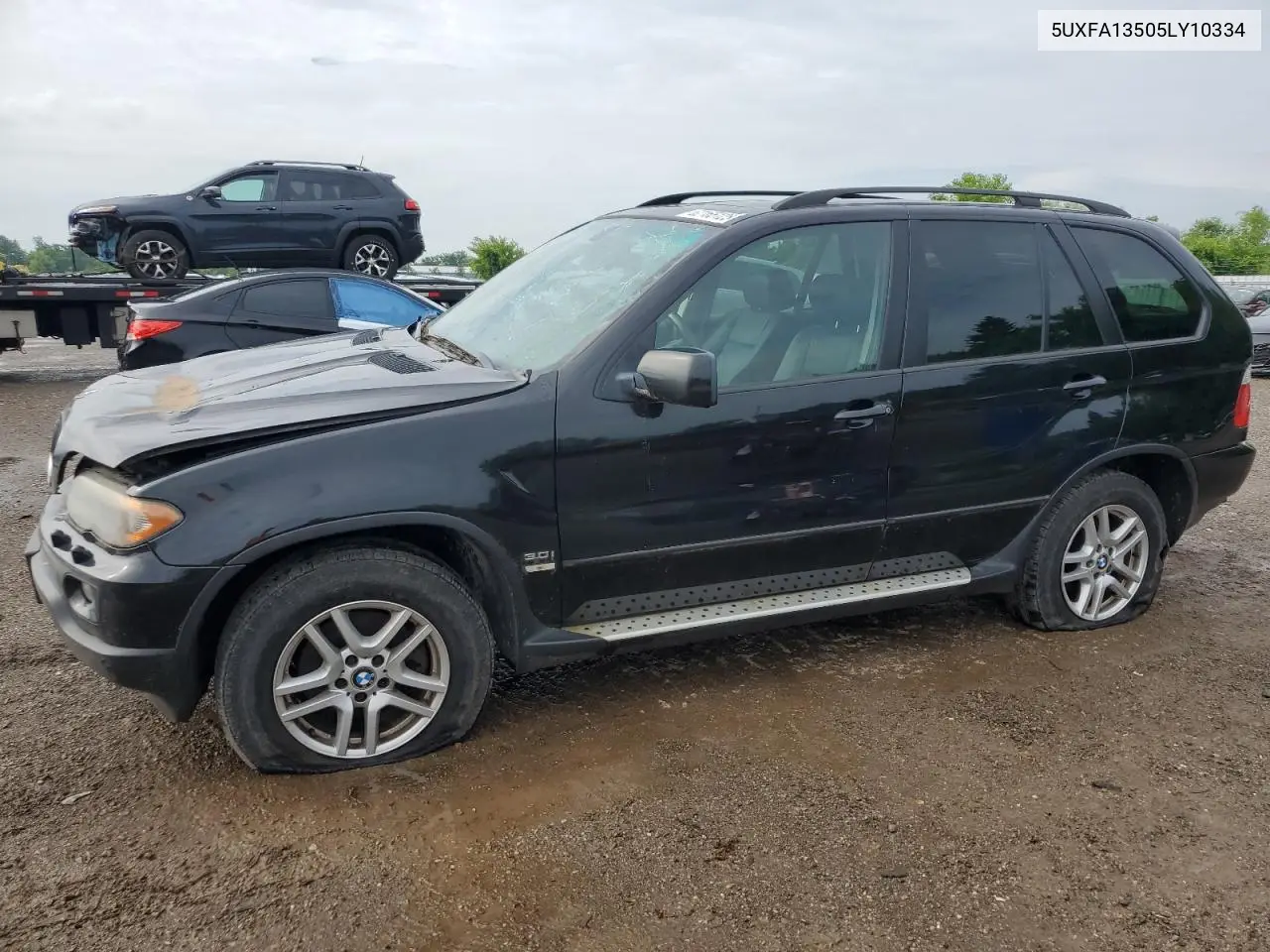 2005 BMW X5 3.0I VIN: 5UXFA13505LY10334 Lot: 62165125