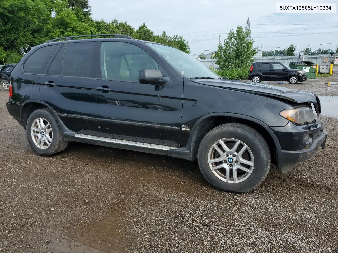 2005 BMW X5 3.0I VIN: 5UXFA13505LY10334 Lot: 62165125