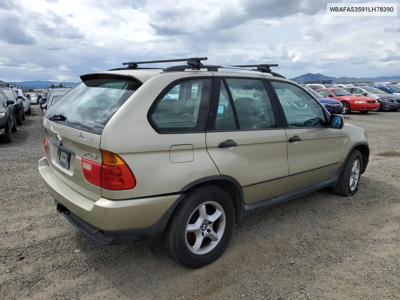 2005 BMW X5 3.0I VIN: WBAFA53591LH78390 Lot: 62953835