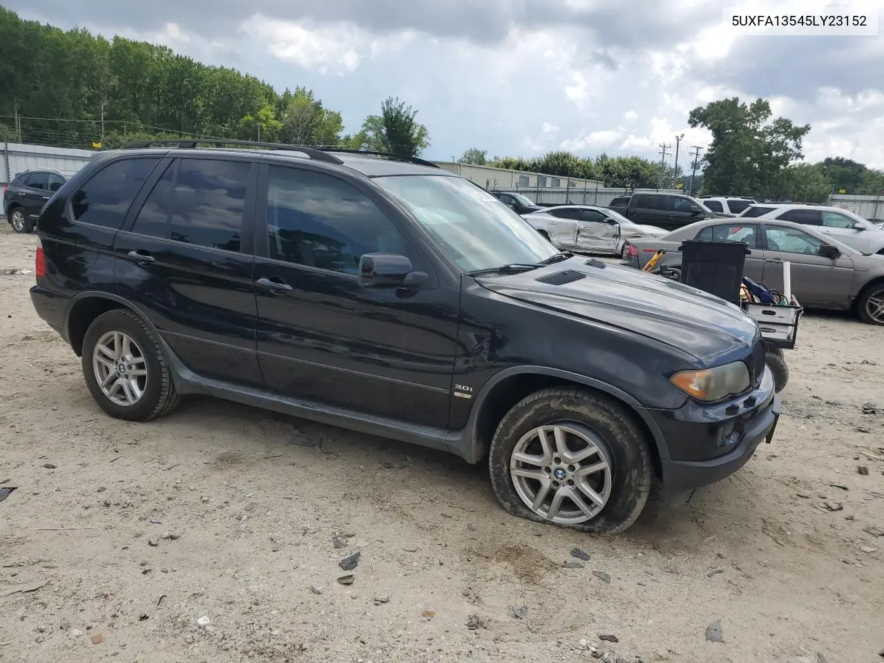 2005 BMW X5 3.0I VIN: 5UXFA13545LY23152 Lot: 64168005