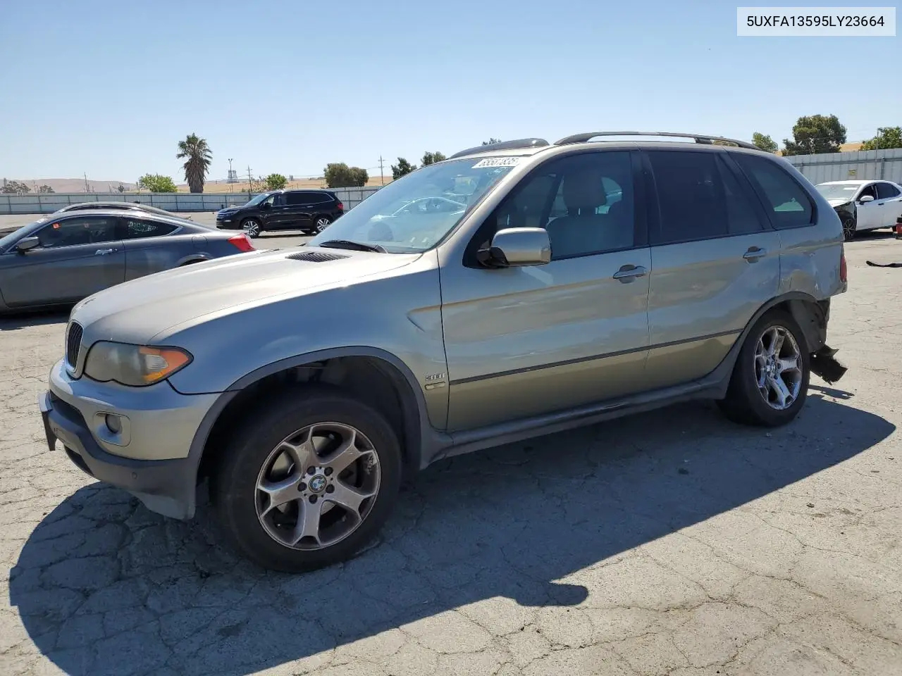 2005 BMW X5 3.0I VIN: 5UXFA13595LY23664 Lot: 65581835