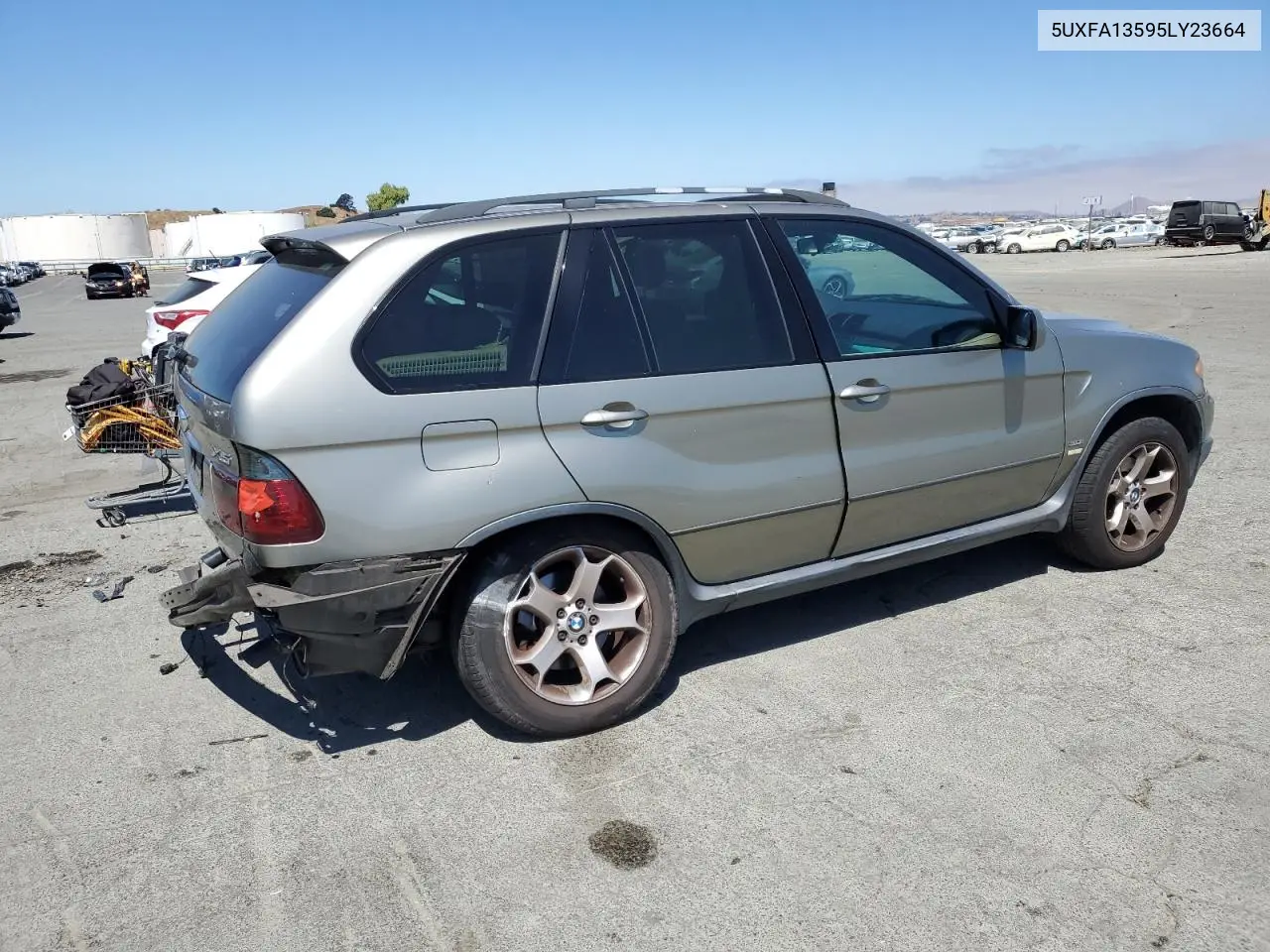 2005 BMW X5 3.0I VIN: 5UXFA13595LY23664 Lot: 65581835