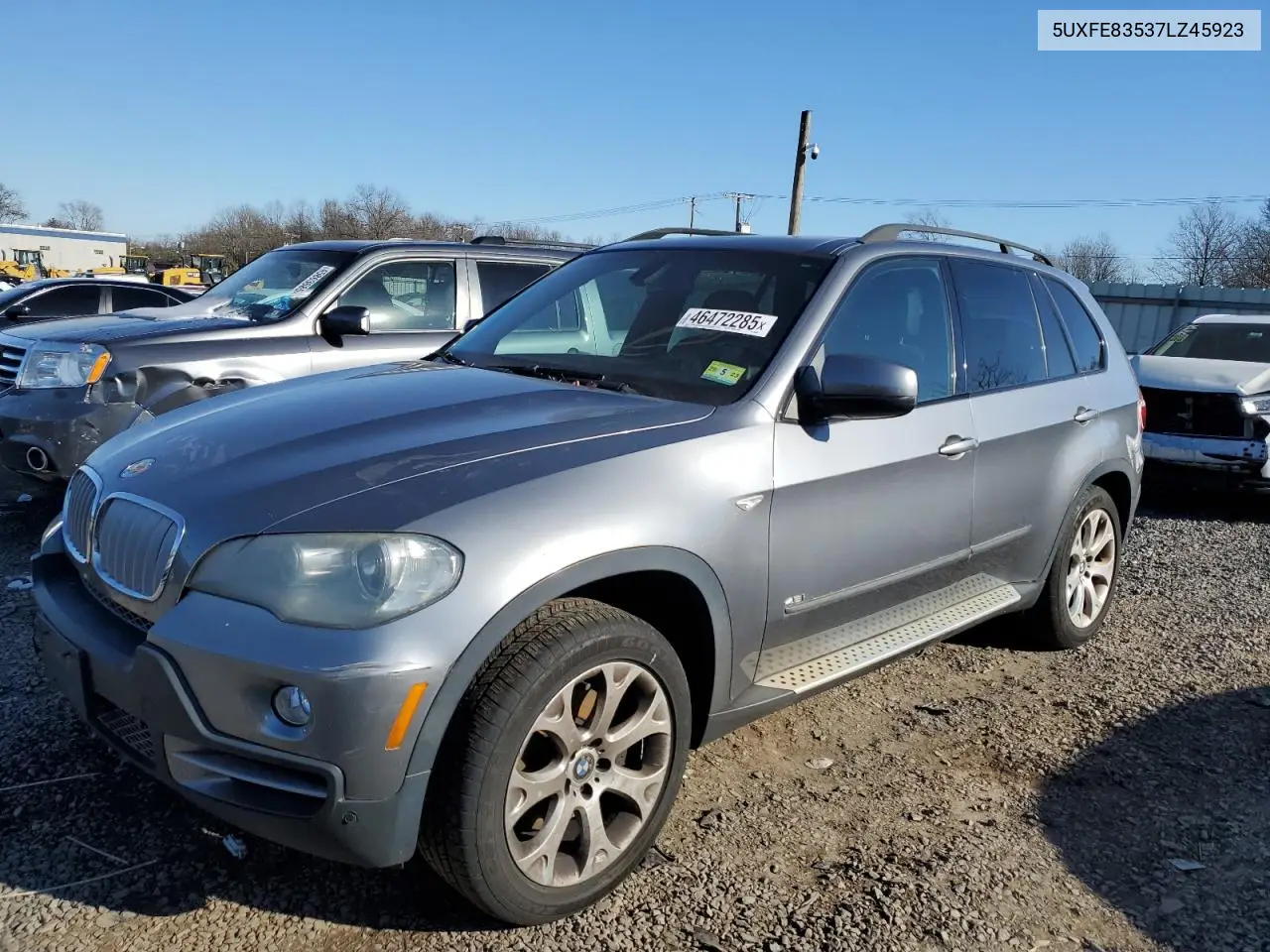 2007 BMW X5 4.8I VIN: 5UXFE83537LZ45923 Lot: 46472285
