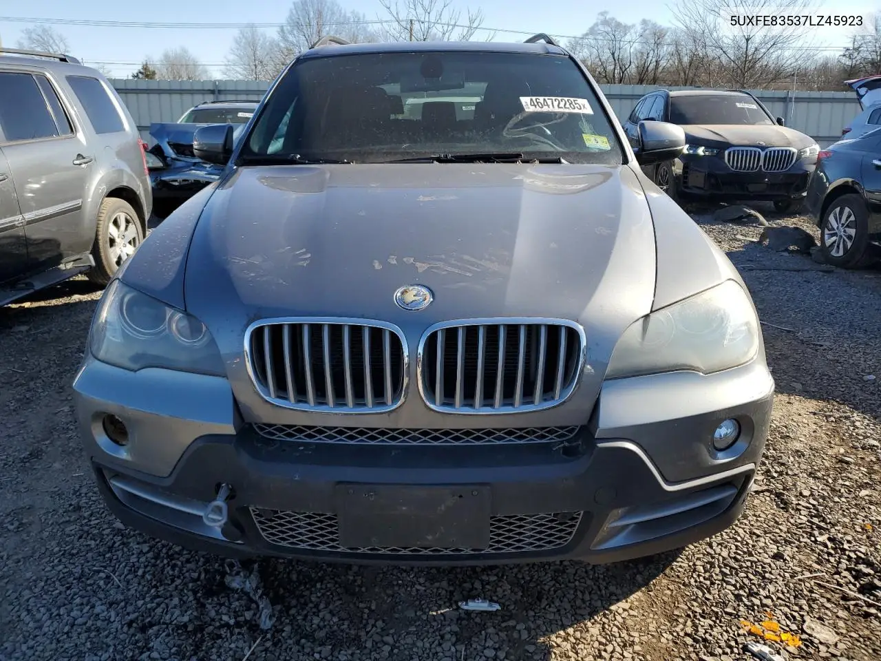 2007 BMW X5 4.8I VIN: 5UXFE83537LZ45923 Lot: 46472285