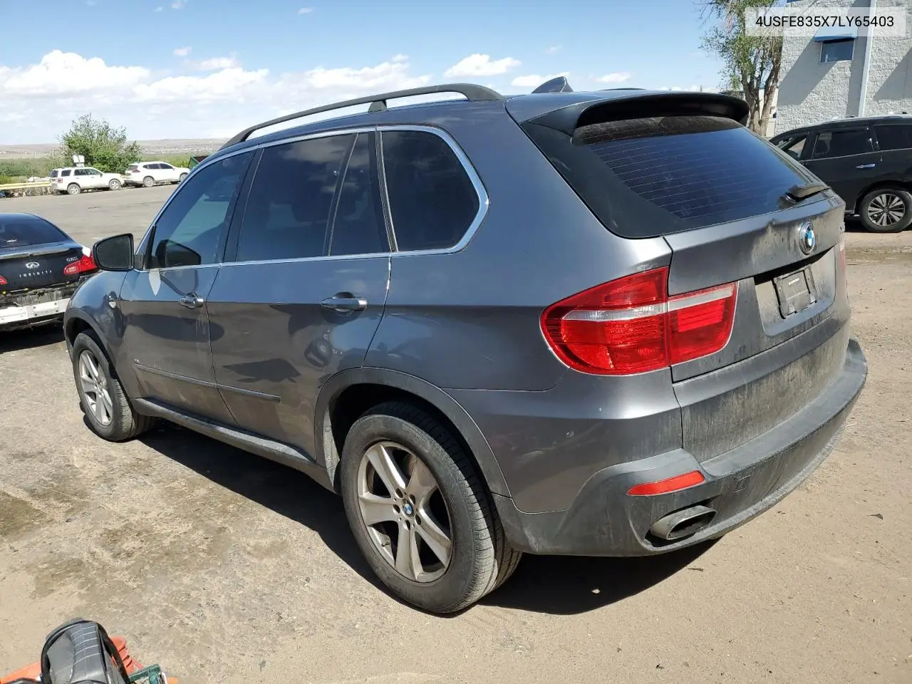 2007 BMW X5 4.8I VIN: 4USFE835X7LY65403 Lot: 52489675