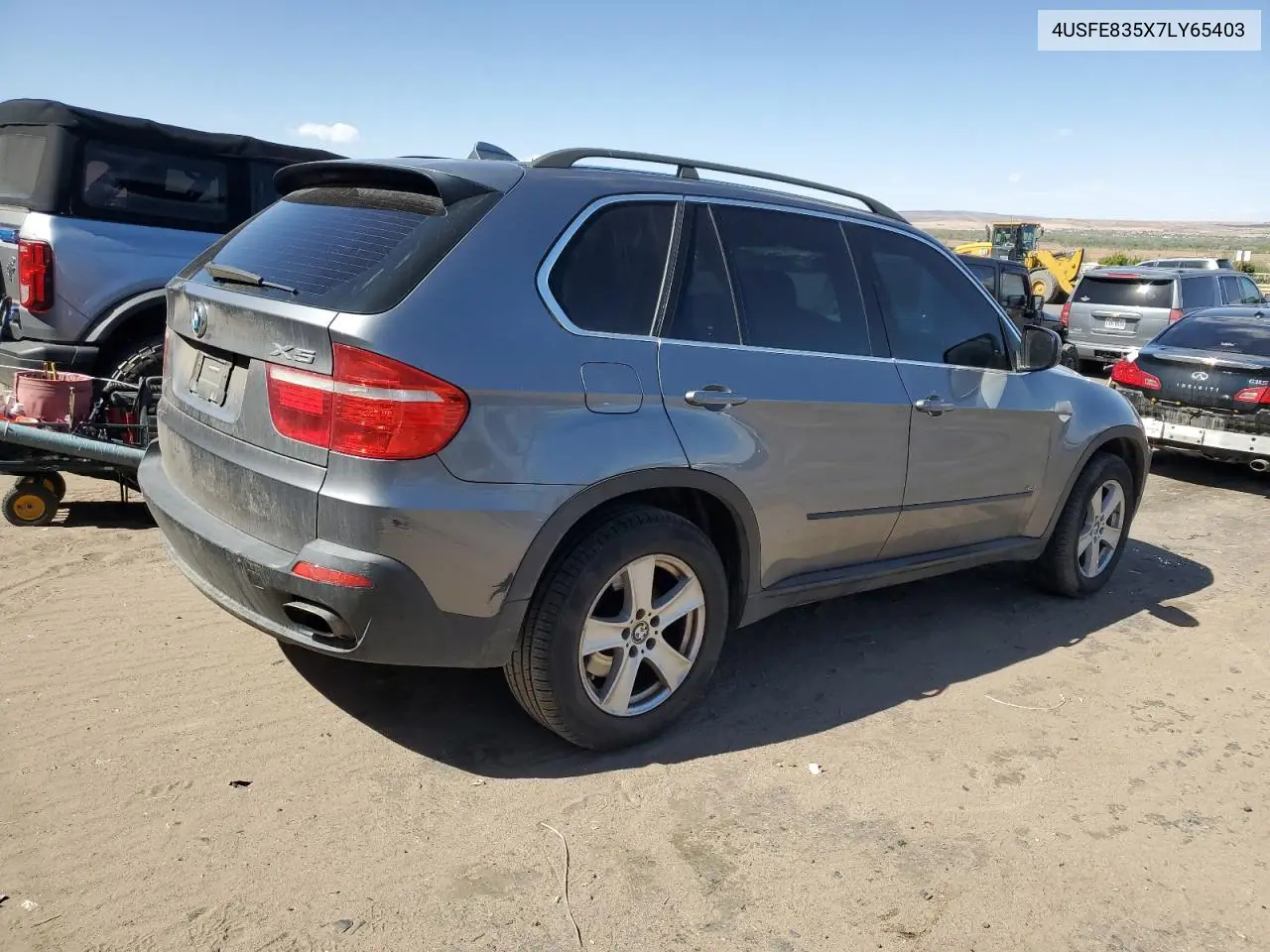 2007 BMW X5 4.8I VIN: 4USFE835X7LY65403 Lot: 52489675