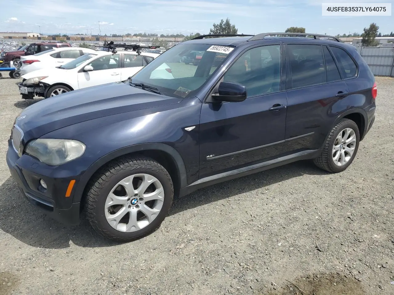 4usfe83537ly64075 4USFE83537LY64075 2007 BMW X5 4.8I