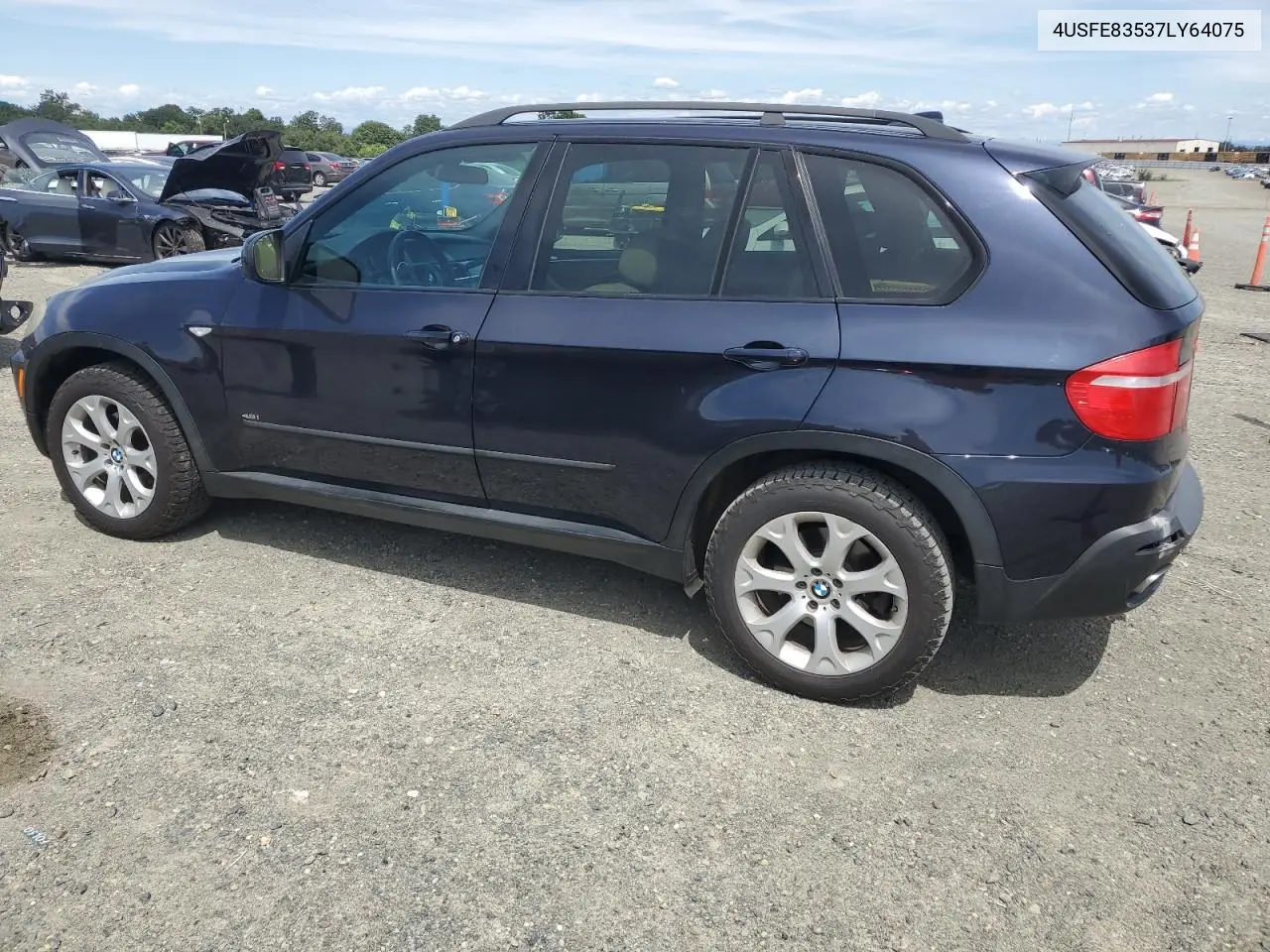 4usfe83537ly64075 4USFE83537LY64075 2007 BMW X5 4.8I