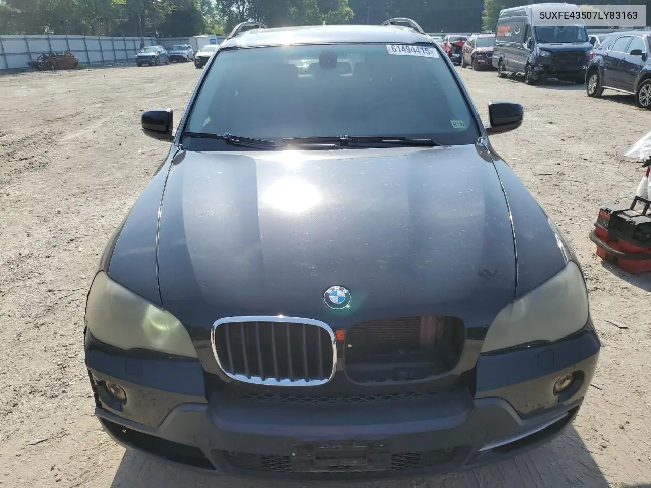 2007 BMW X5 3.0I VIN: 5UXFE43507LY83163 Lot: 61494415