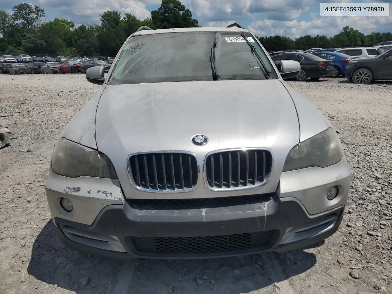 2007 BMW X5 3.0I VIN: 4USFE43597LY78930 Lot: 61609495