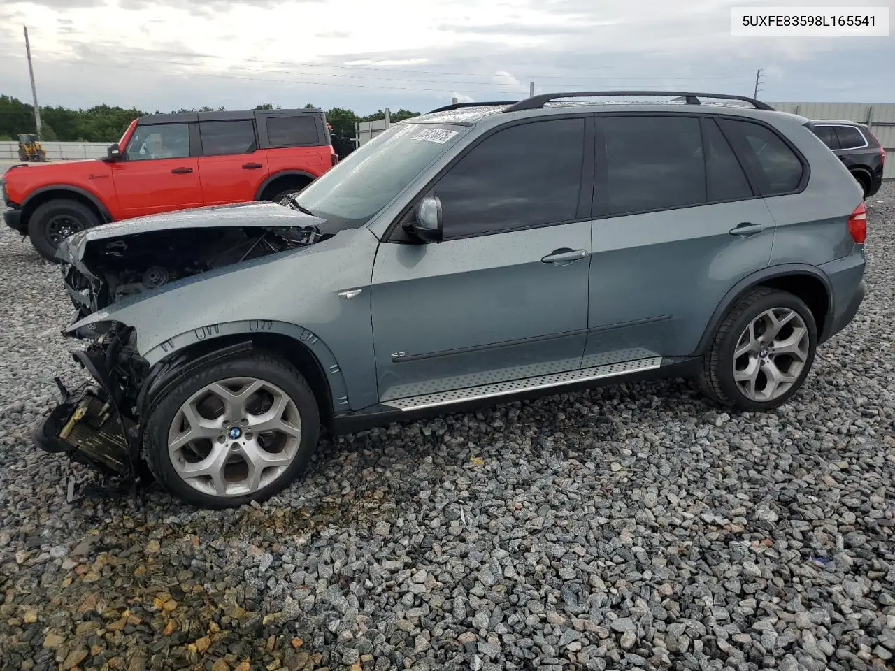 2008 BMW X5 4.8I VIN: 5UXFE83598L165541 Lot: 56416875