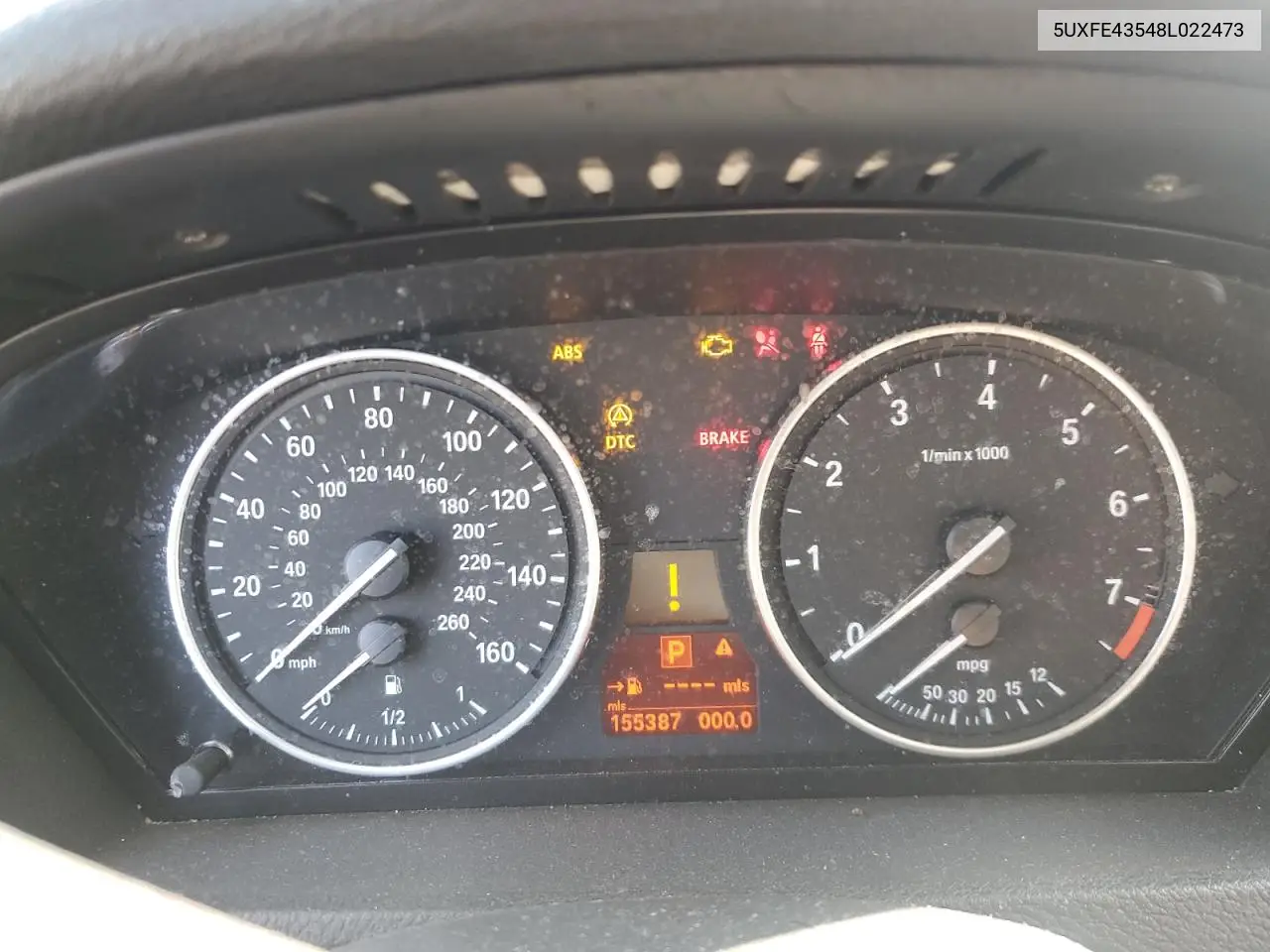 2008 BMW X5 3.0I VIN: 5UXFE43548L022473 Lot: 56577005