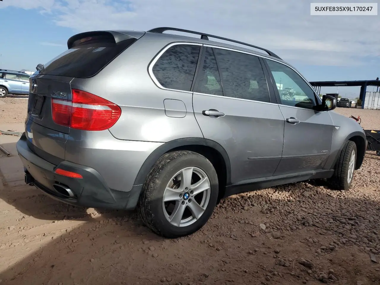 2009 BMW X5 xDrive48I VIN: 5UXFE835X9L170247 Lot: 55107535