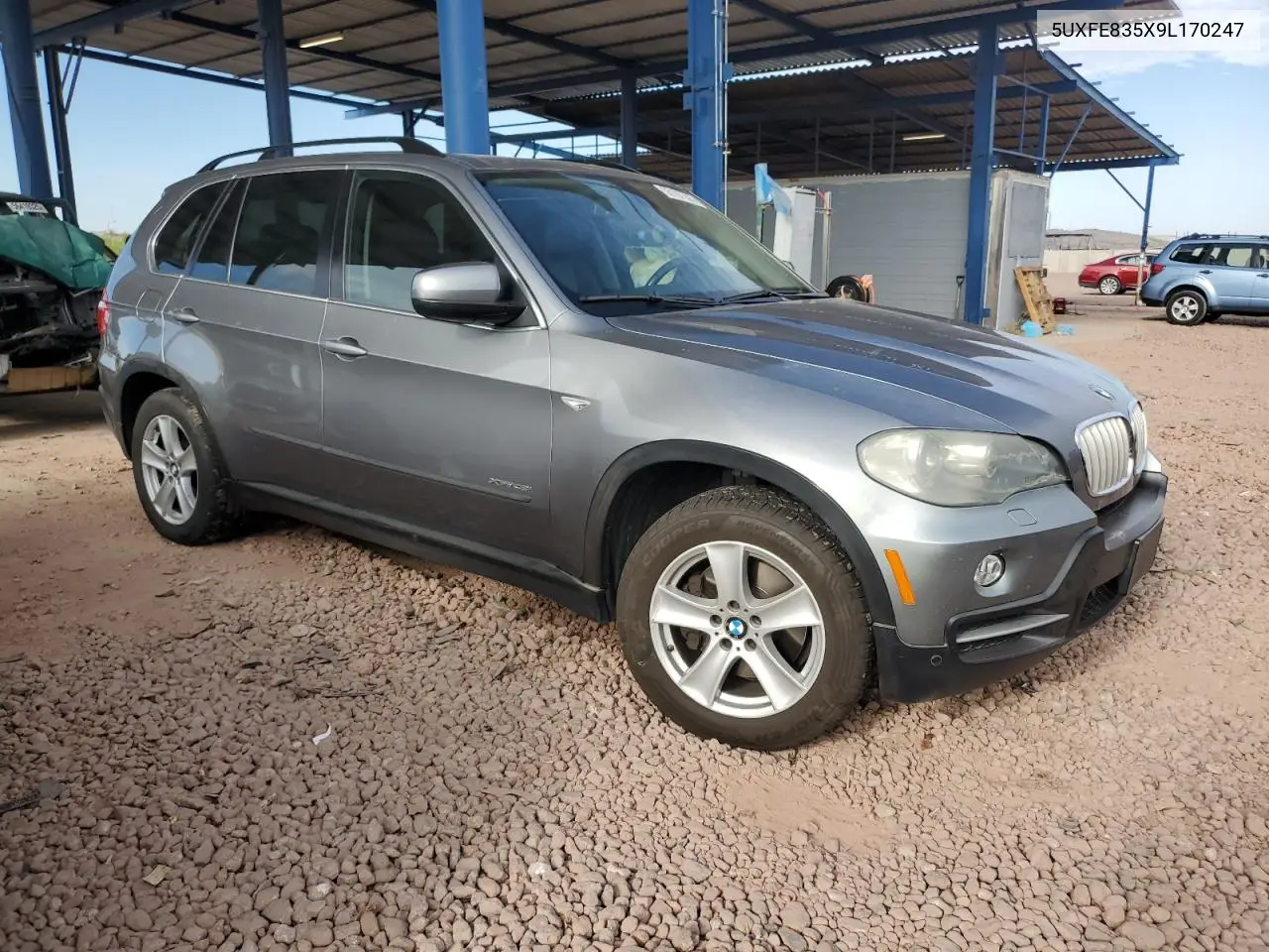 2009 BMW X5 xDrive48I VIN: 5UXFE835X9L170247 Lot: 55107535