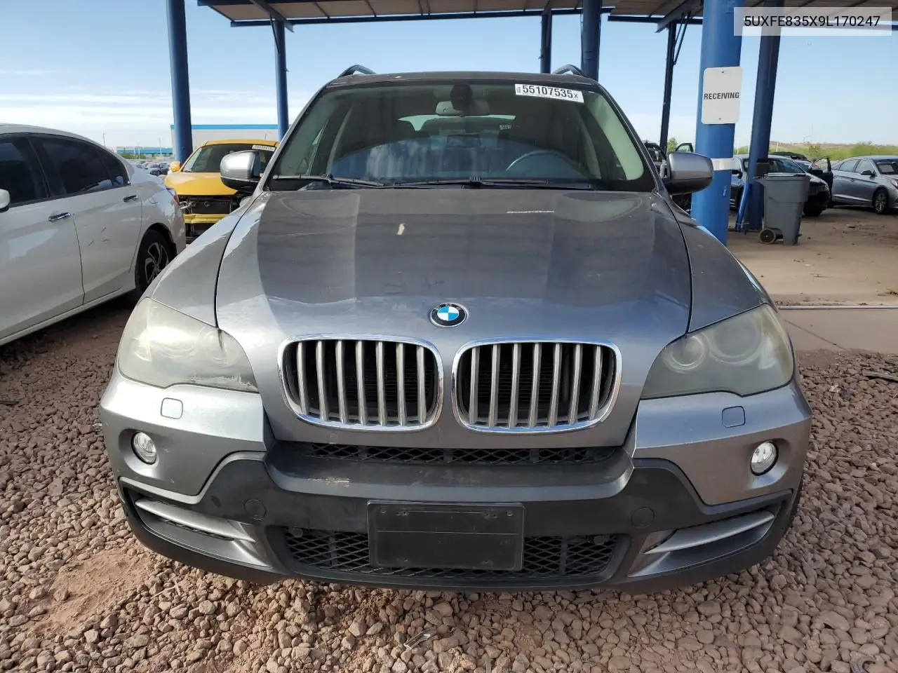 2009 BMW X5 xDrive48I VIN: 5UXFE835X9L170247 Lot: 55107535