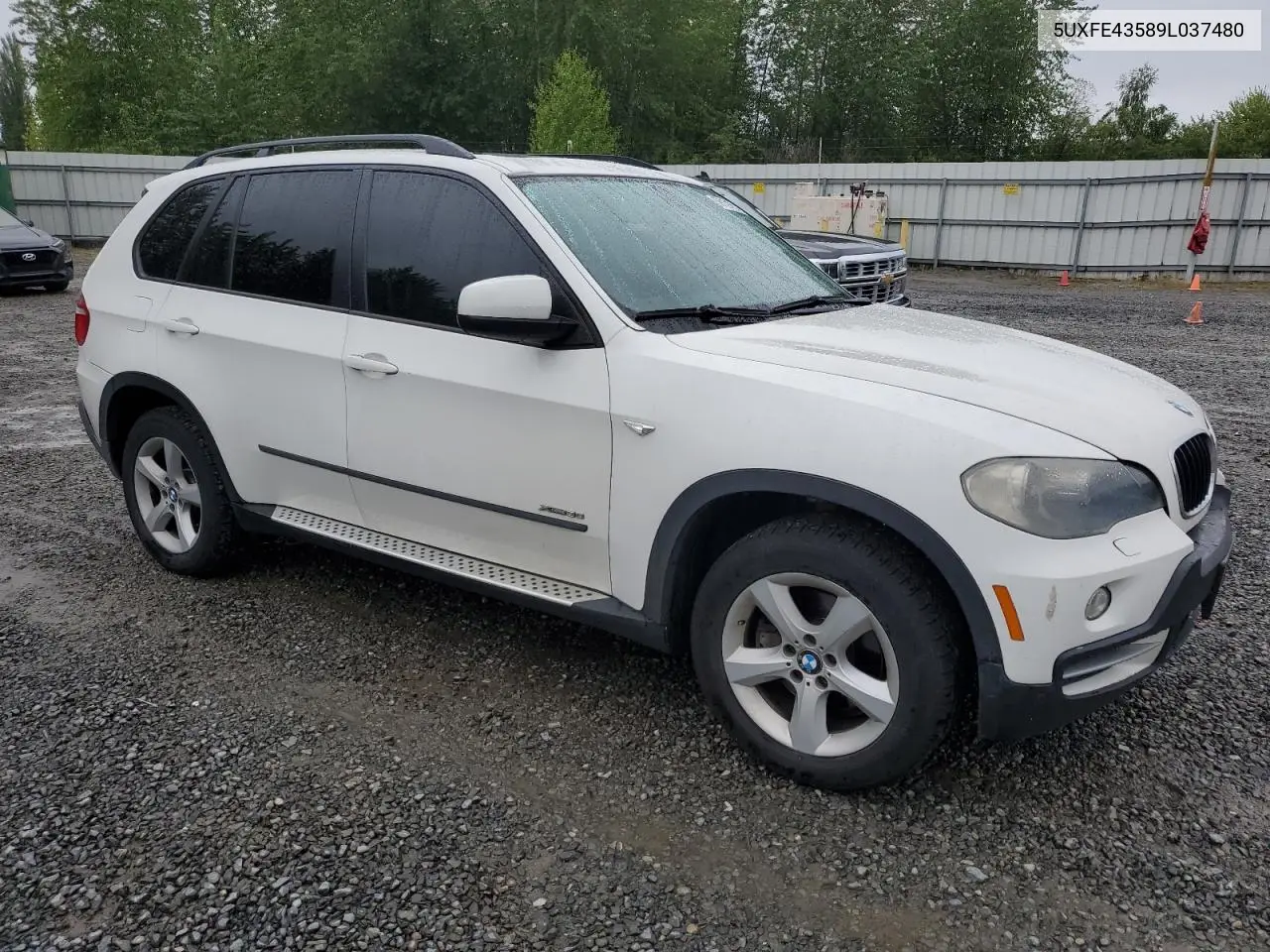 2009 BMW X5 xDrive30I VIN: 5UXFE43589L037480 Lot: 56700165