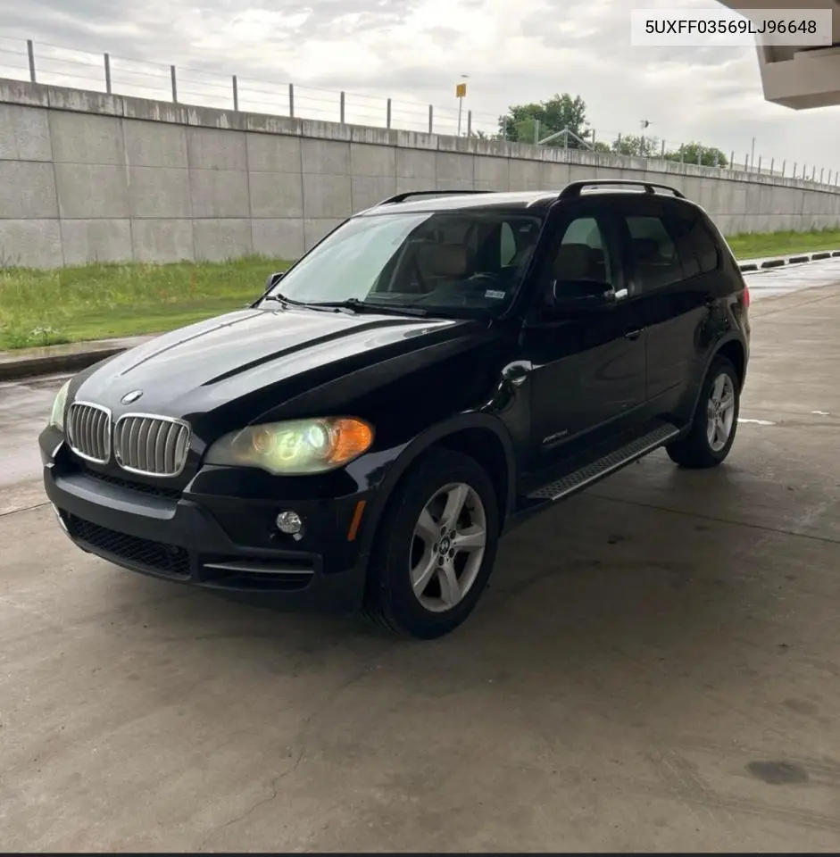 2009 BMW X5 xDrive35D VIN: 5UXFF03569LJ96648 Lot: 56781555