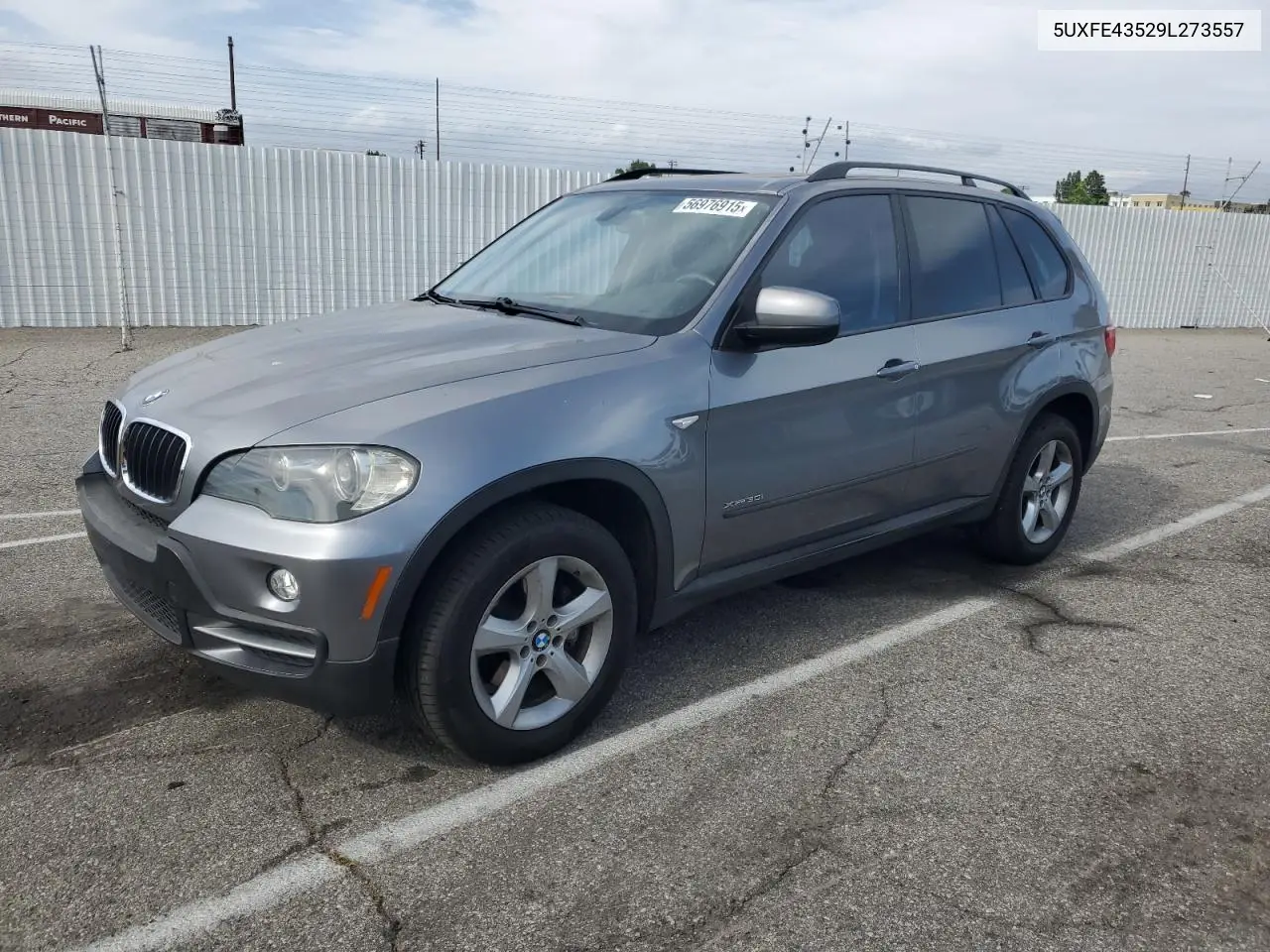 2009 BMW X5 xDrive30I VIN: 5UXFE43529L273557 Lot: 56976915