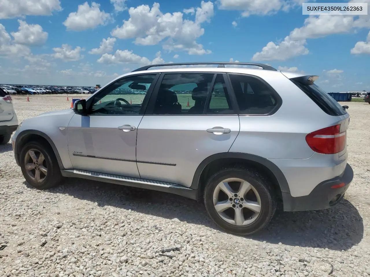 2009 BMW X5 xDrive30I VIN: 5UXFE43509L262363 Lot: 61384495