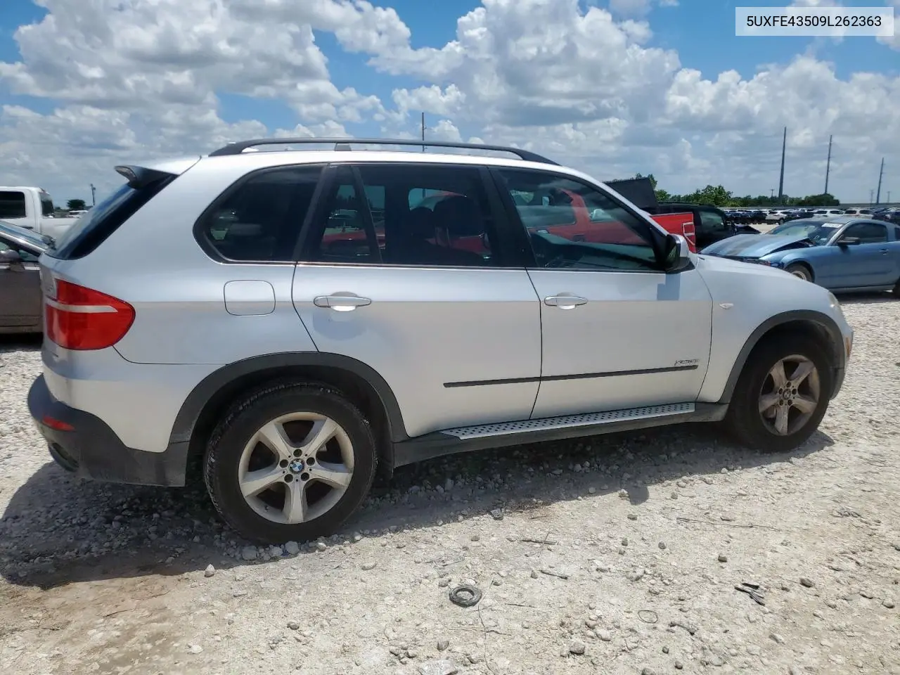 2009 BMW X5 xDrive30I VIN: 5UXFE43509L262363 Lot: 61384495