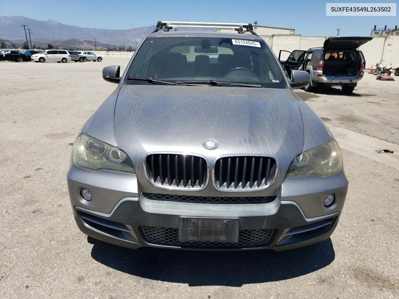 2009 BMW X5 xDrive30I VIN: 5UXFE43549L263502 Lot: 63124845