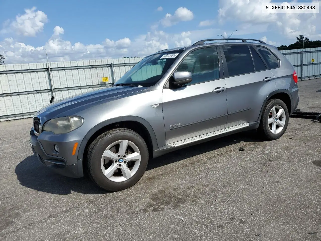 2010 BMW X5 xDrive30I VIN: 5UXFE4C54AL380498 Lot: 63015795