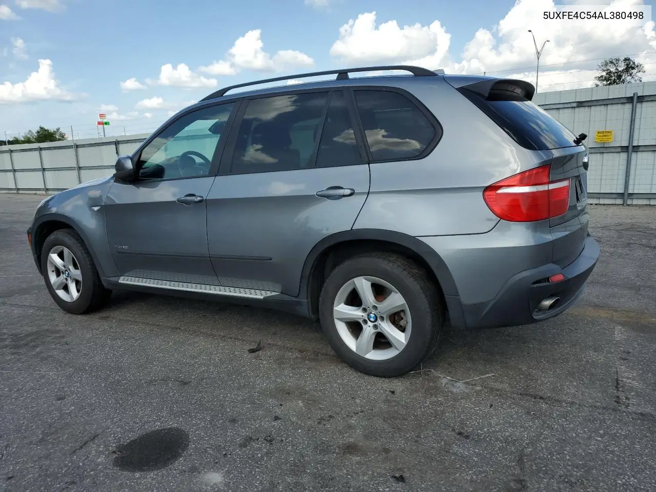 2010 BMW X5 xDrive30I VIN: 5UXFE4C54AL380498 Lot: 63015795