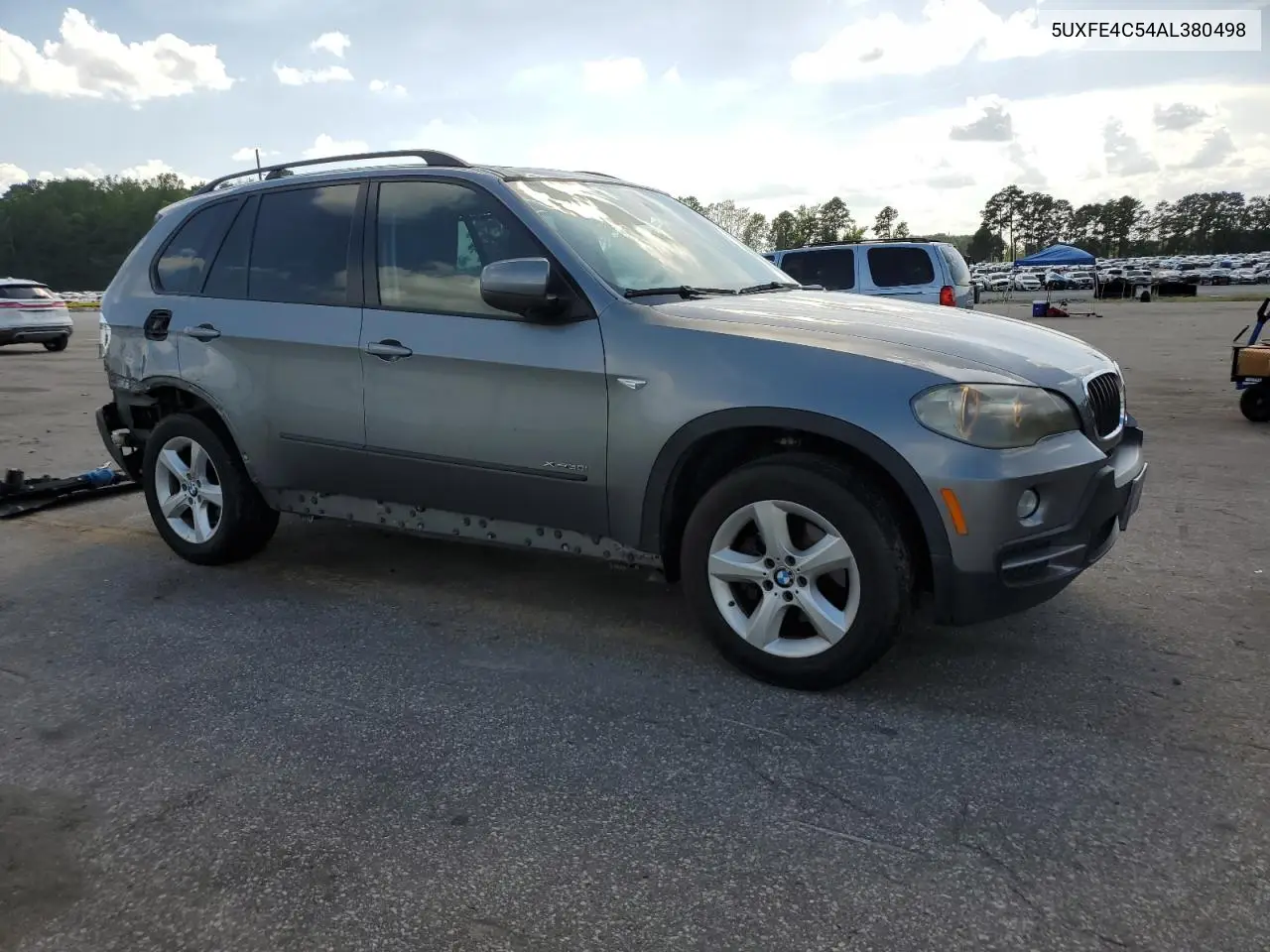 2010 BMW X5 xDrive30I VIN: 5UXFE4C54AL380498 Lot: 63015795