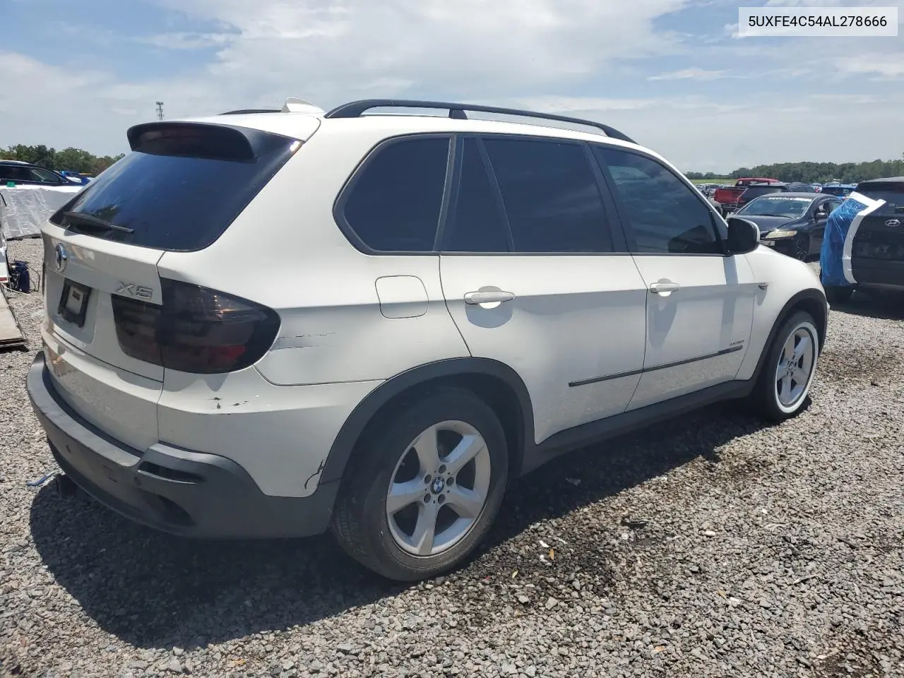 2010 BMW X5 xDrive30I VIN: 5UXFE4C54AL278666 Lot: 63049725
