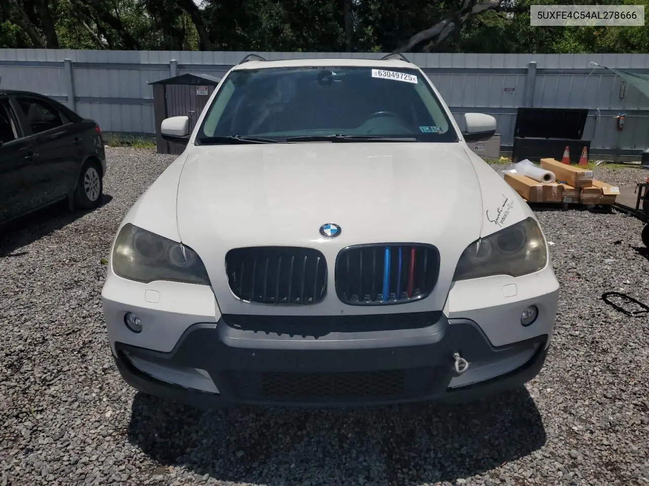 2010 BMW X5 xDrive30I VIN: 5UXFE4C54AL278666 Lot: 63049725