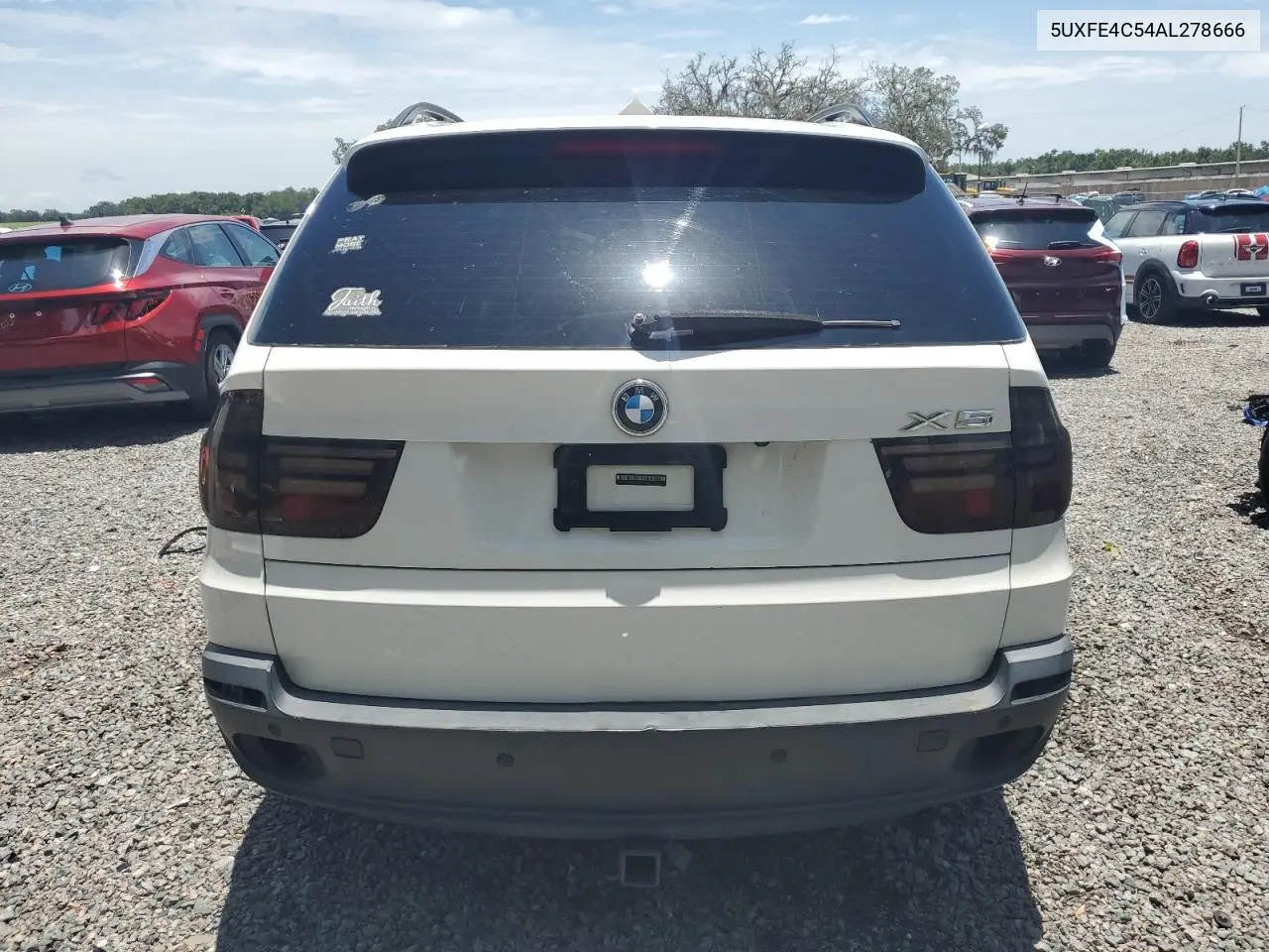 2010 BMW X5 xDrive30I VIN: 5UXFE4C54AL278666 Lot: 63049725