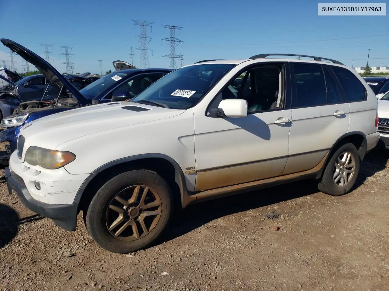 2011 BMW X5 3.0I VIN: 5UXFA13505LY17963 Lot: 46034805