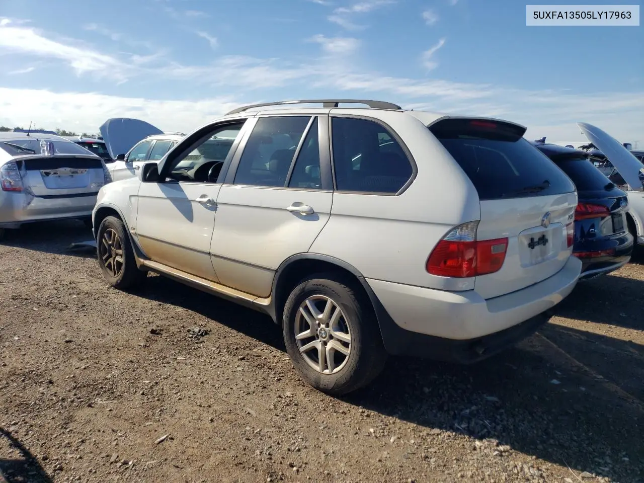 2011 BMW X5 3.0I VIN: 5UXFA13505LY17963 Lot: 46034805